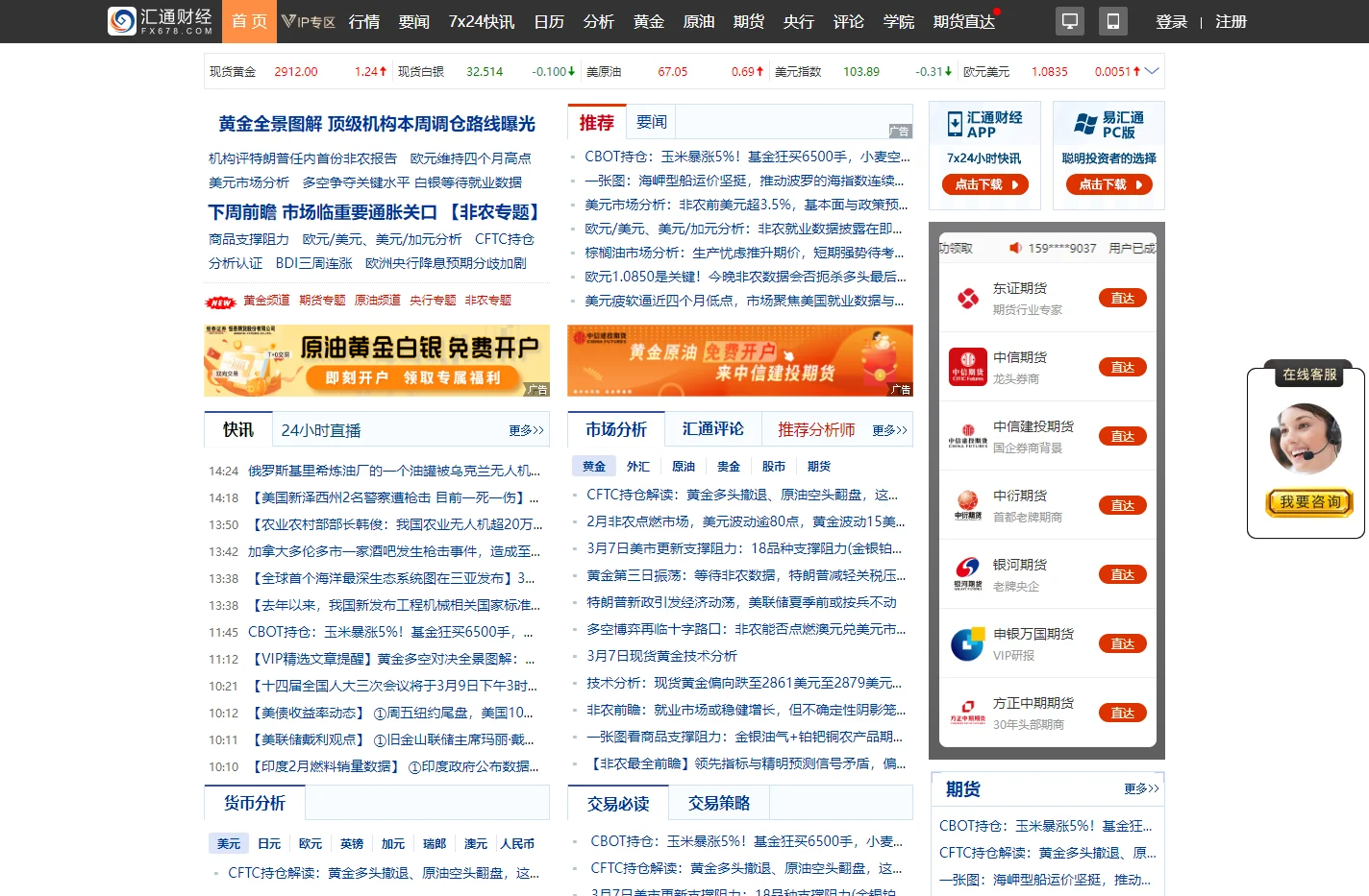 汇通网--金融衍生品信息提供商