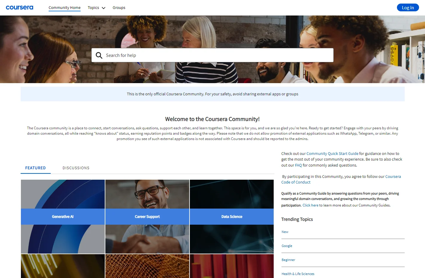 Coursera Community
