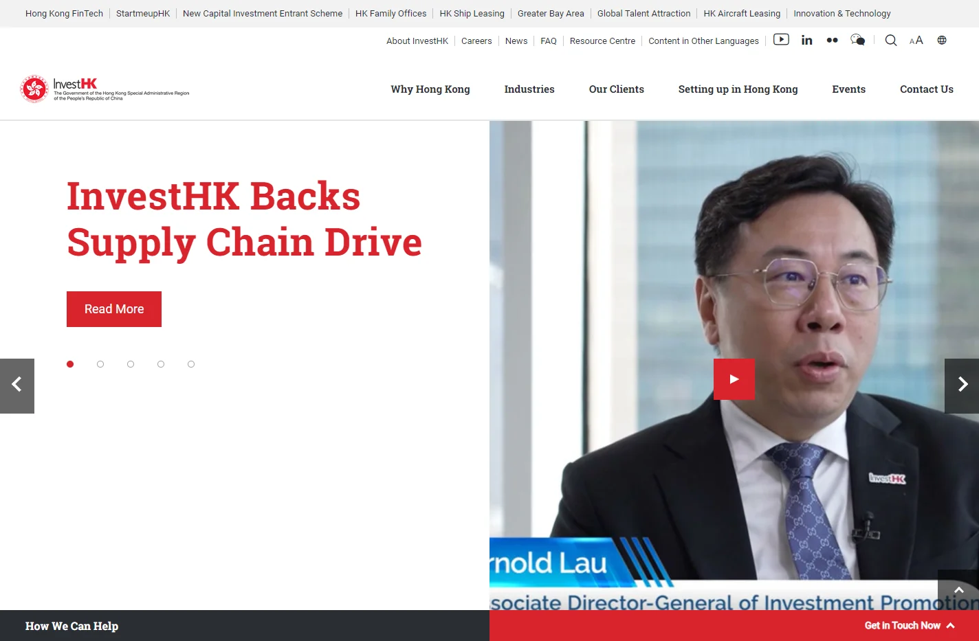 InvestHK - Government Department of Foreign Direct Investmen
