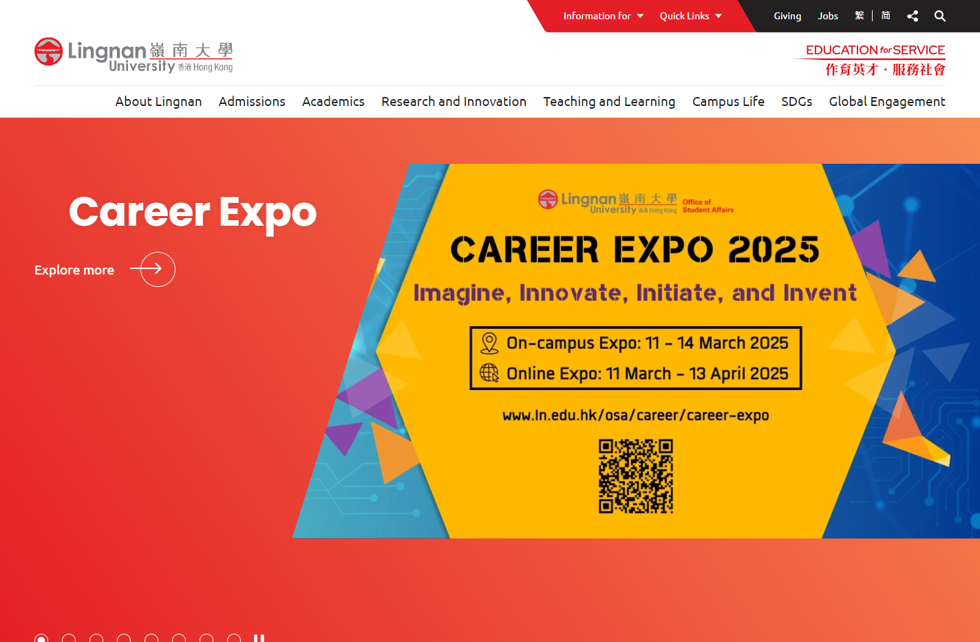 Lingnan University – A research-focused liberal arts univers