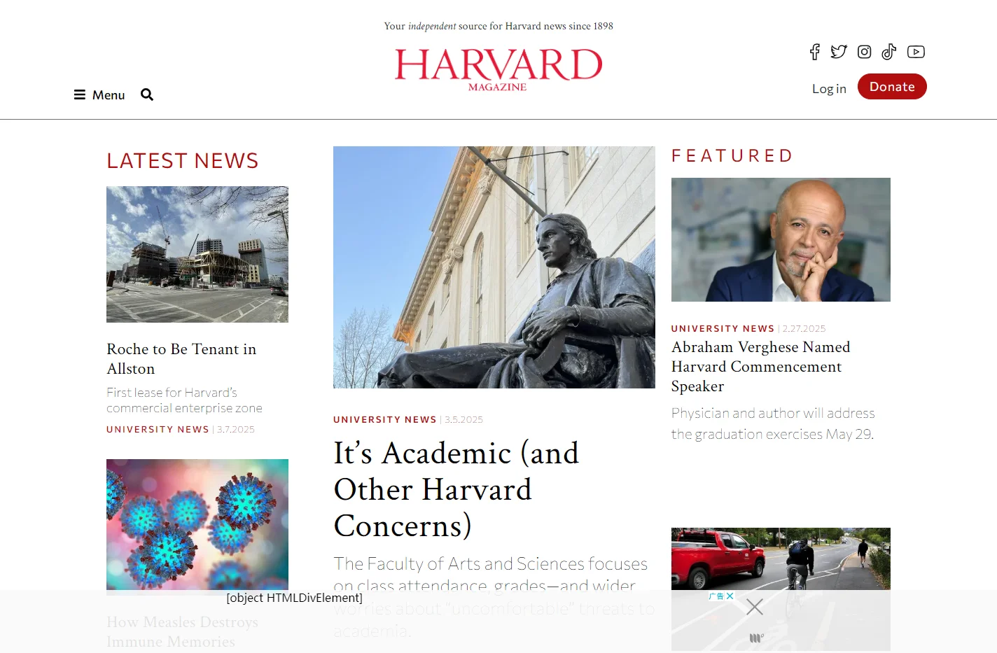 Harvard Magazine