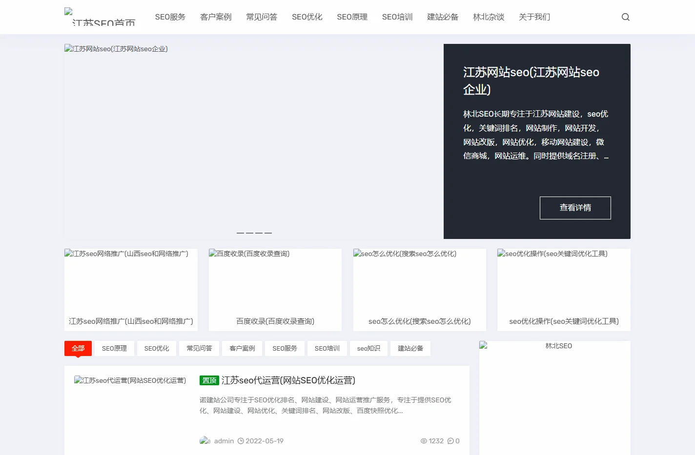 专注江苏网站优化「免费诊断」公司网站建设服务 - 江苏SEO林东