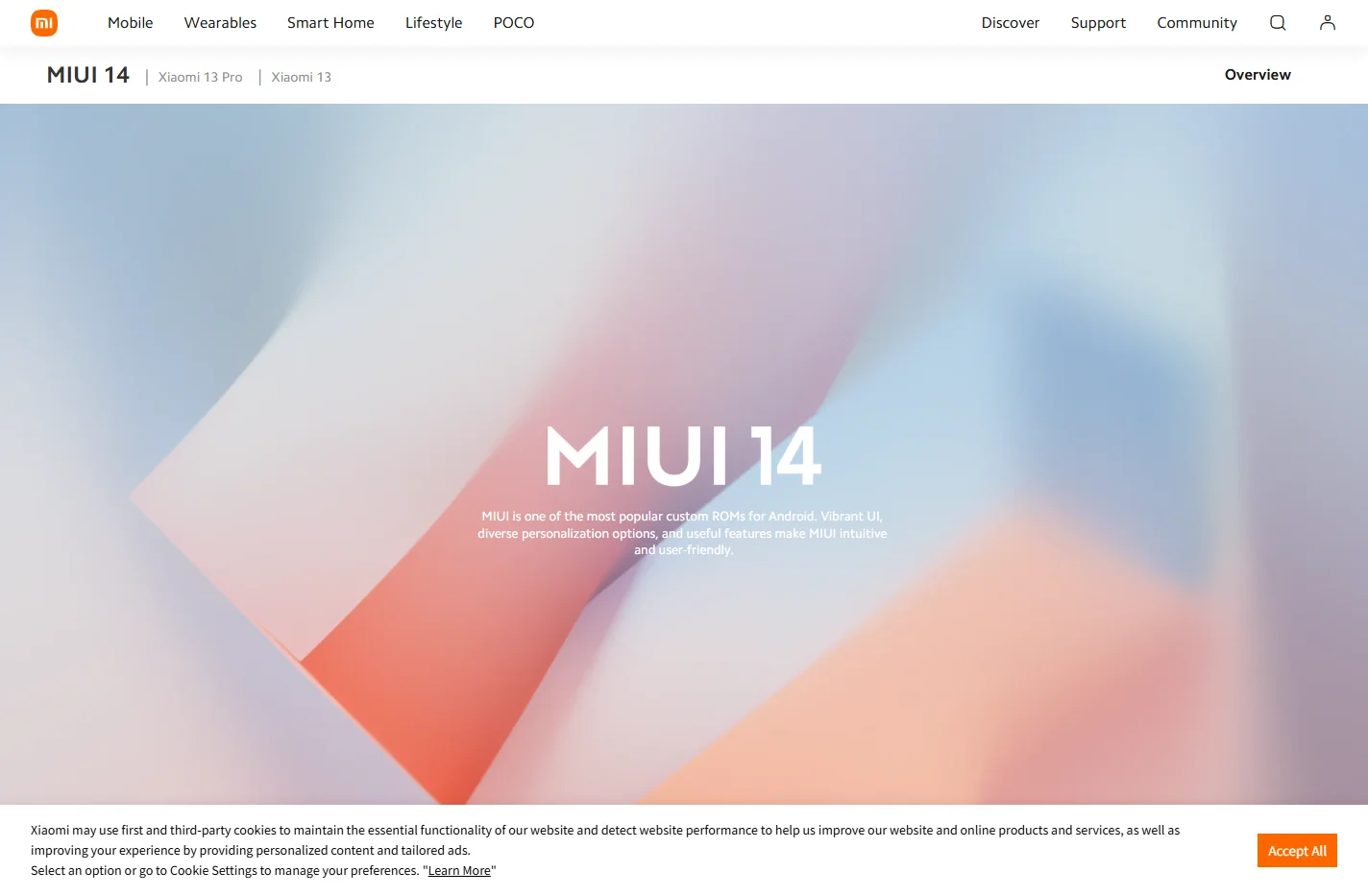 MIUI 14 -Xiaomi Global