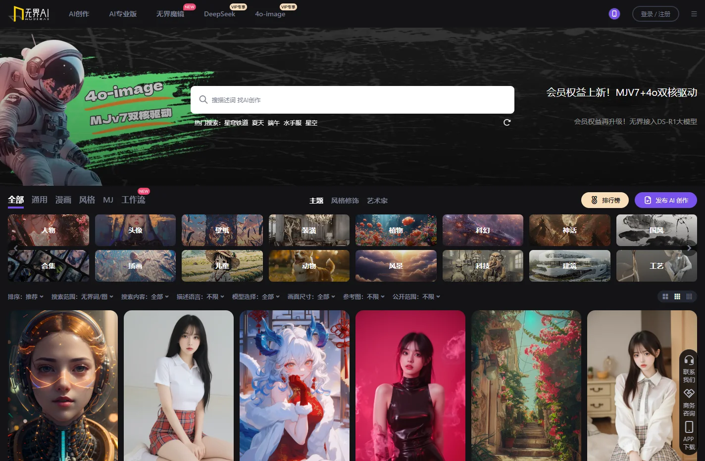 无界AI-人人都是艺术家