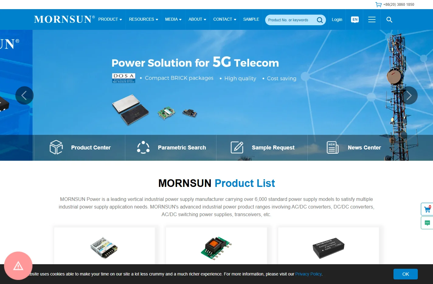 Industrial Switching Power Supply Manufacturer - MORNSUN
