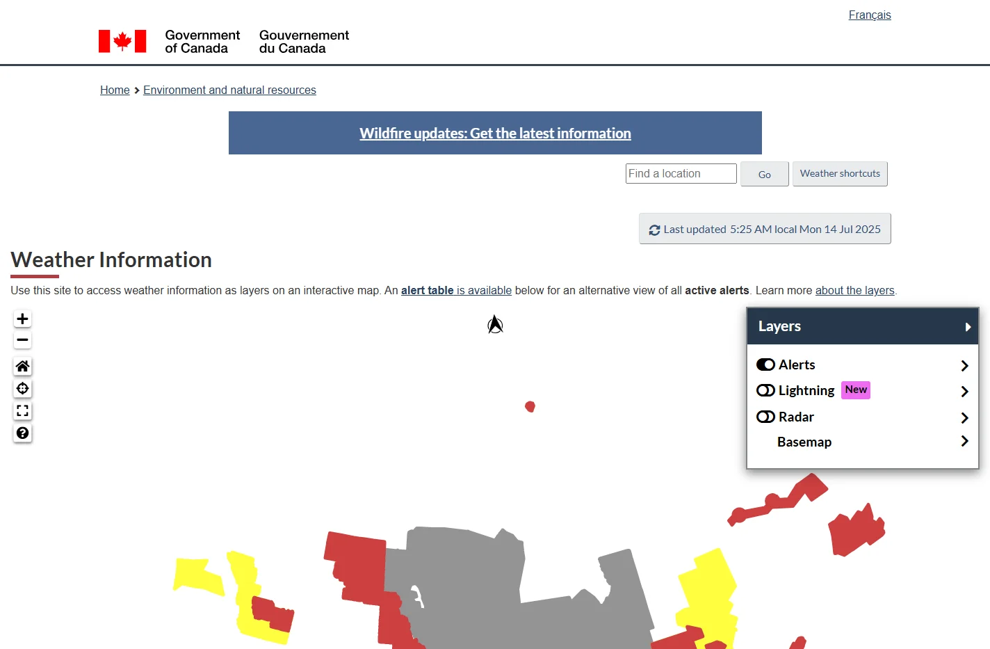 Weather Information - Environment Canada