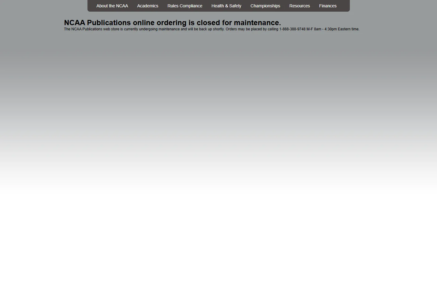 NCAA Publications