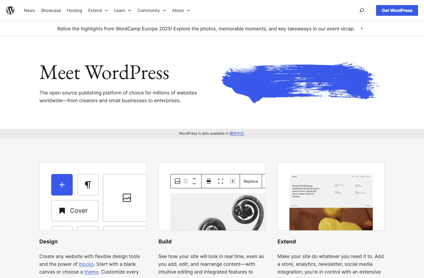 Blog Tool, Publishing Platform, and CMS – WordPress.org