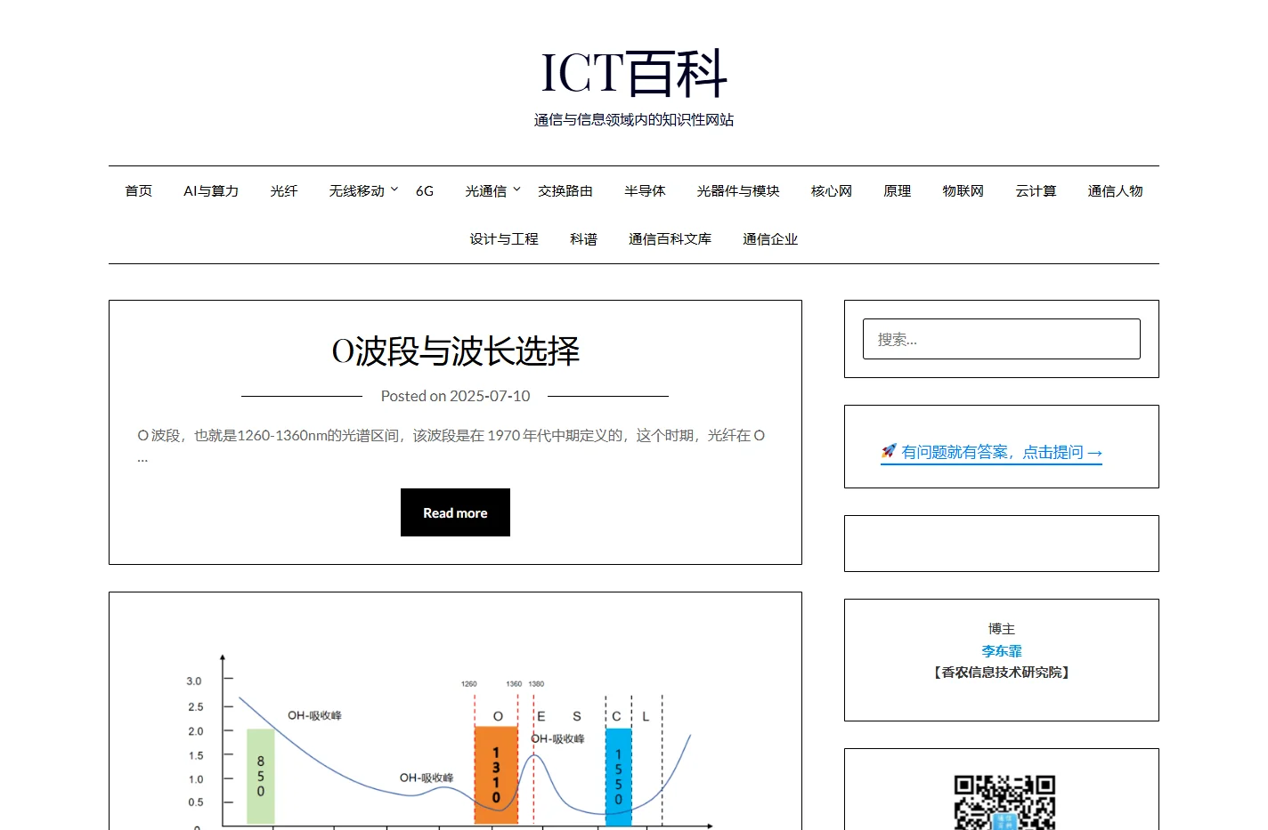 ICT百科 – 通信与信息领域内的知识性网站