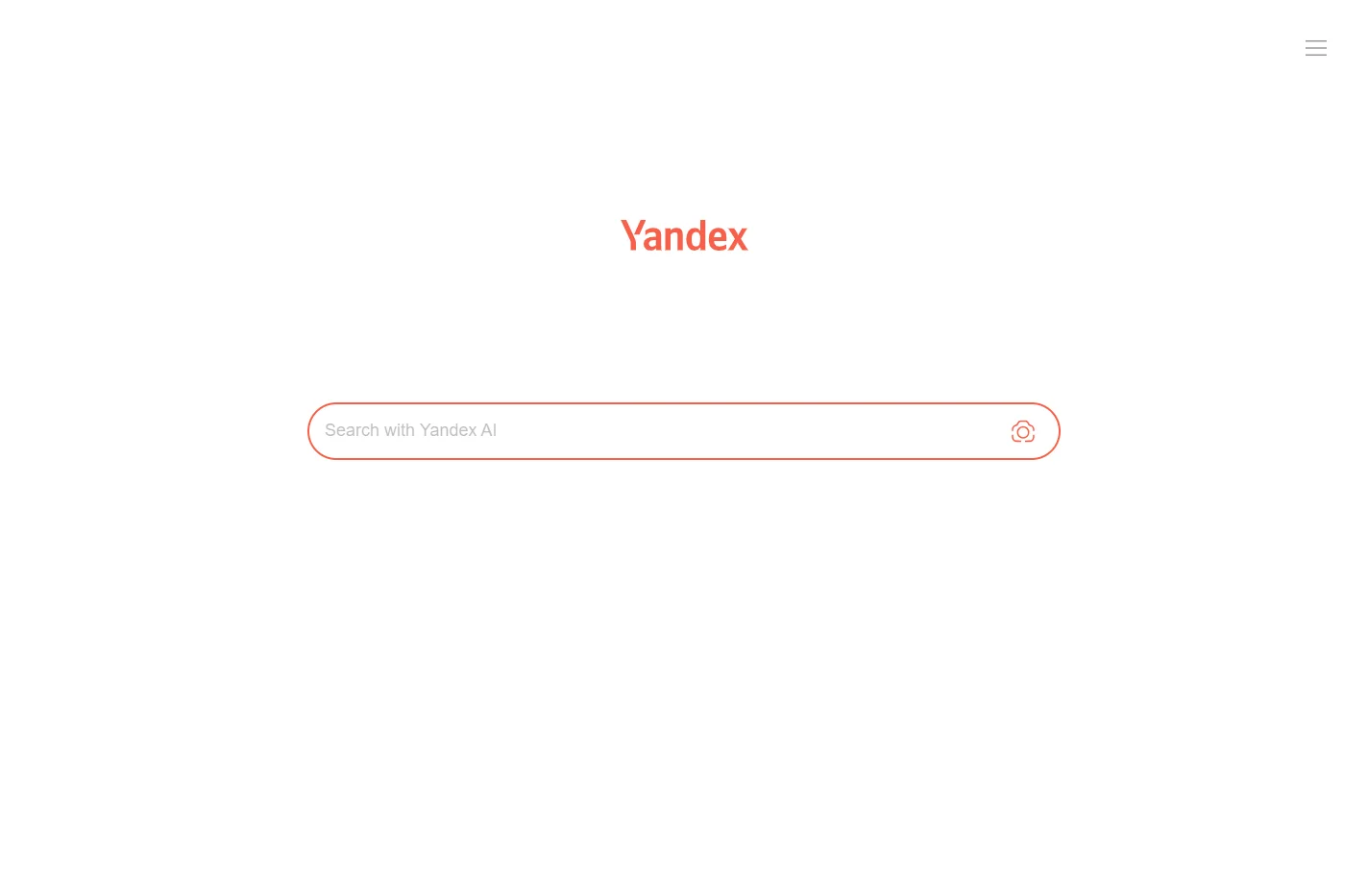 Yandex — fast Internet search