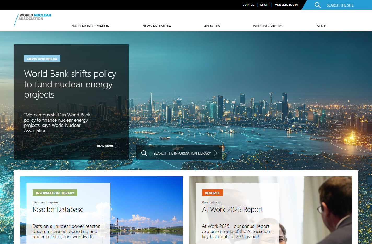Home Page - World Nuclear Association