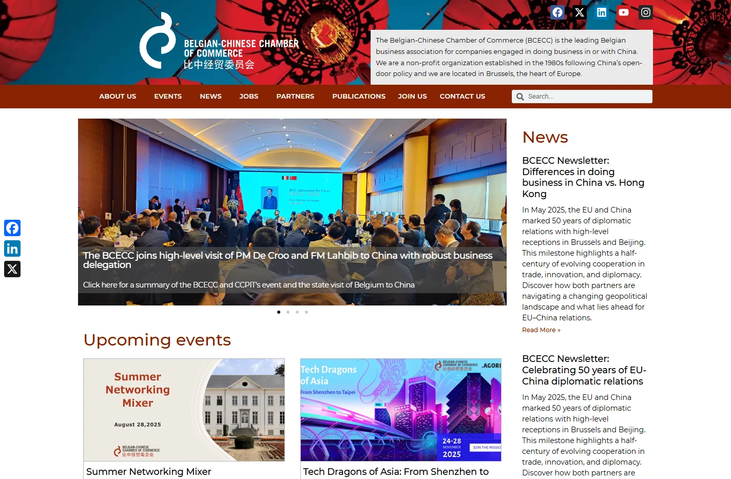 Belgian-Chinese Chamber of Commerce (BCECC) - Belgian-Chines