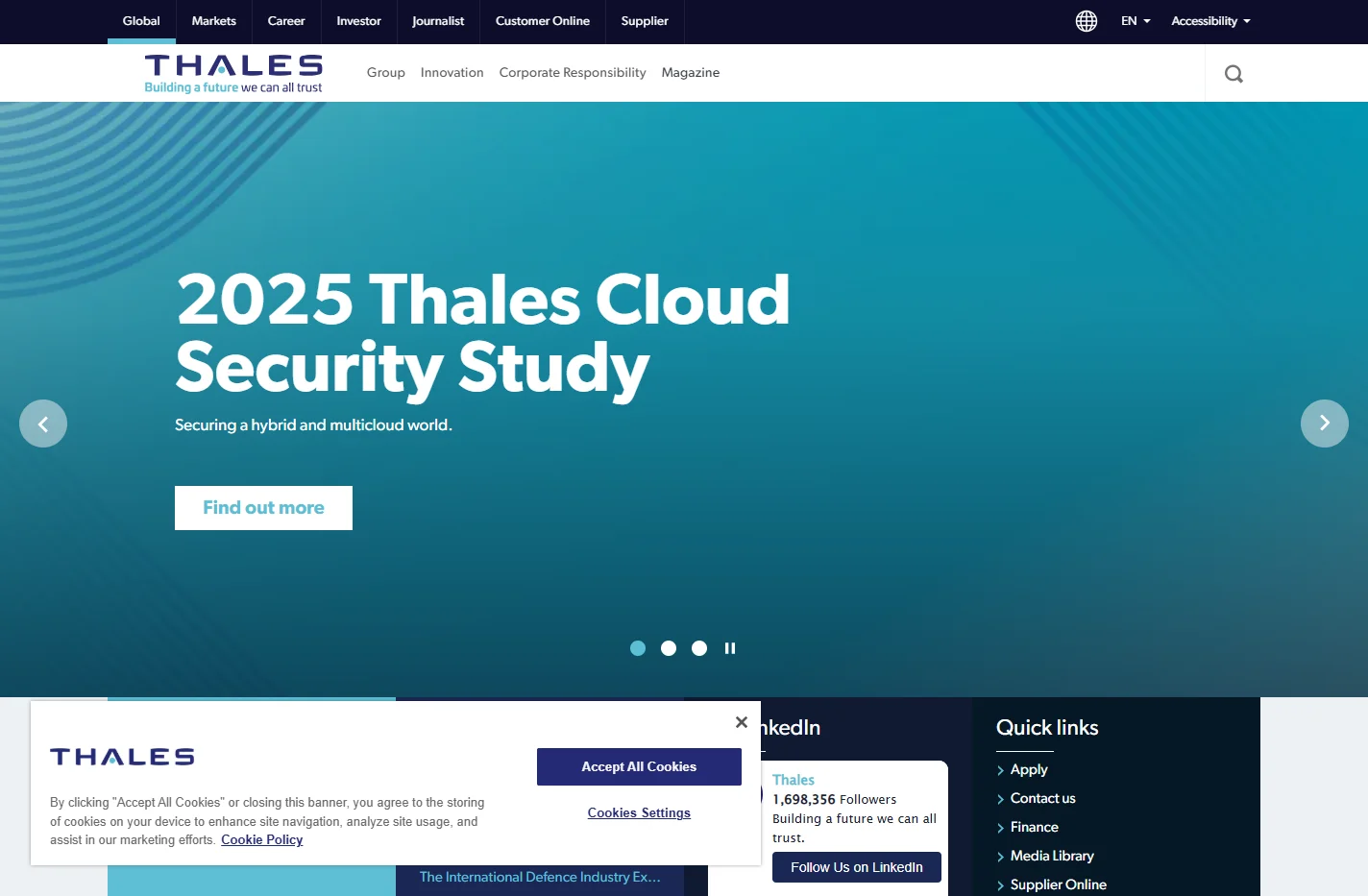 Thales - Building a future we can all trust
