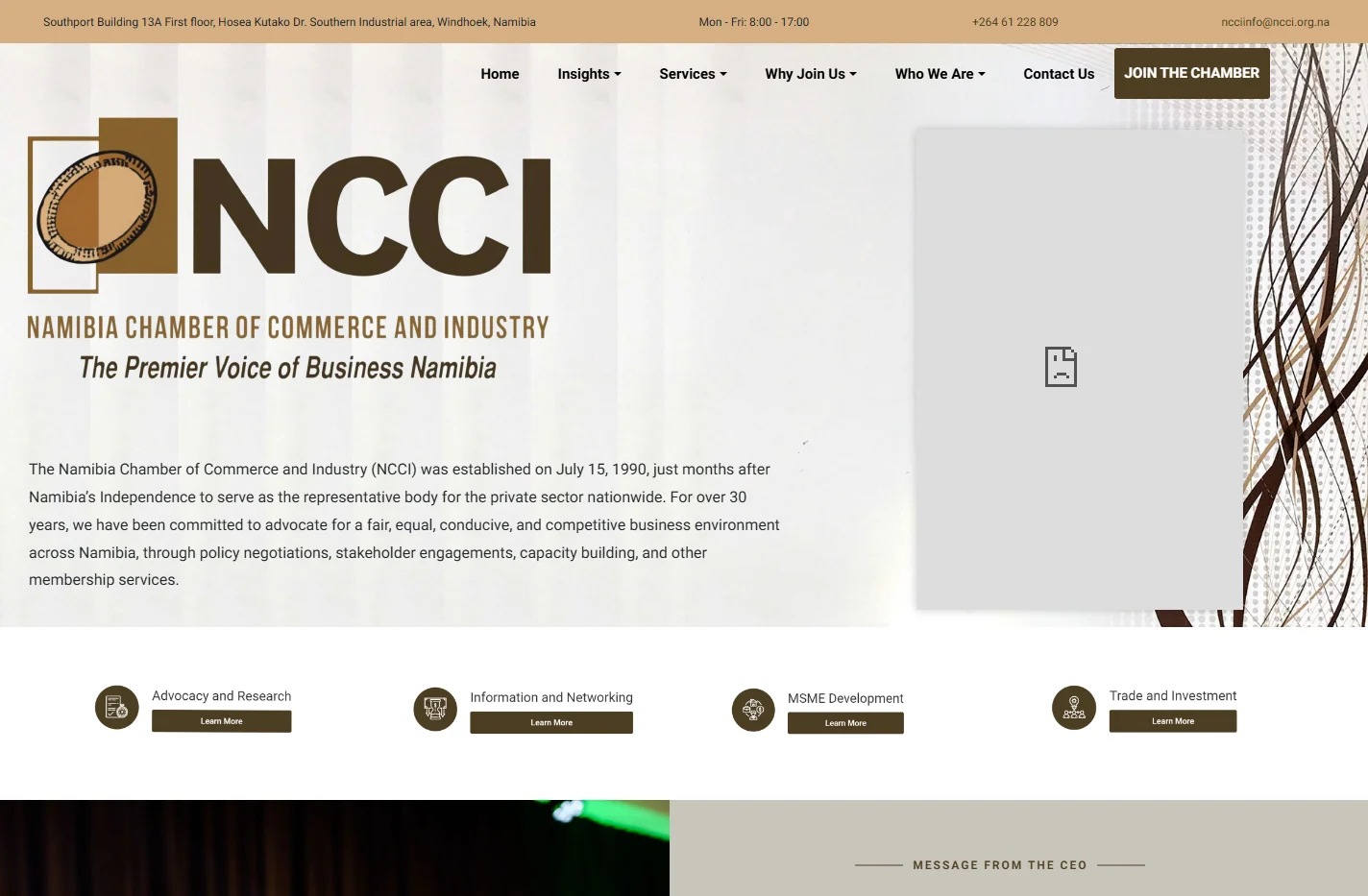 Namibia Chamber of Commerce and Industry (NCCI)