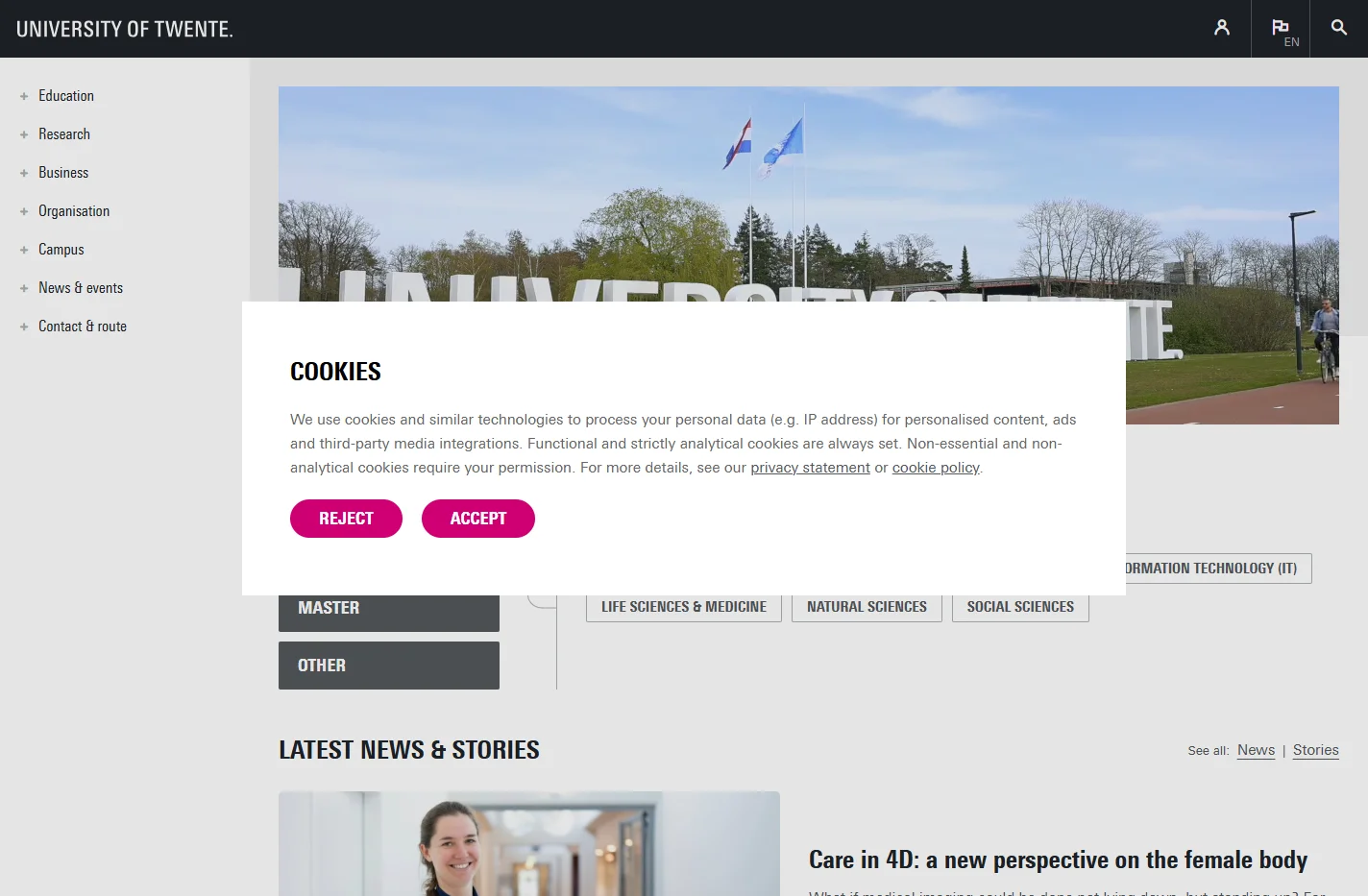 University of Twente (UT) | Research University in Enschede