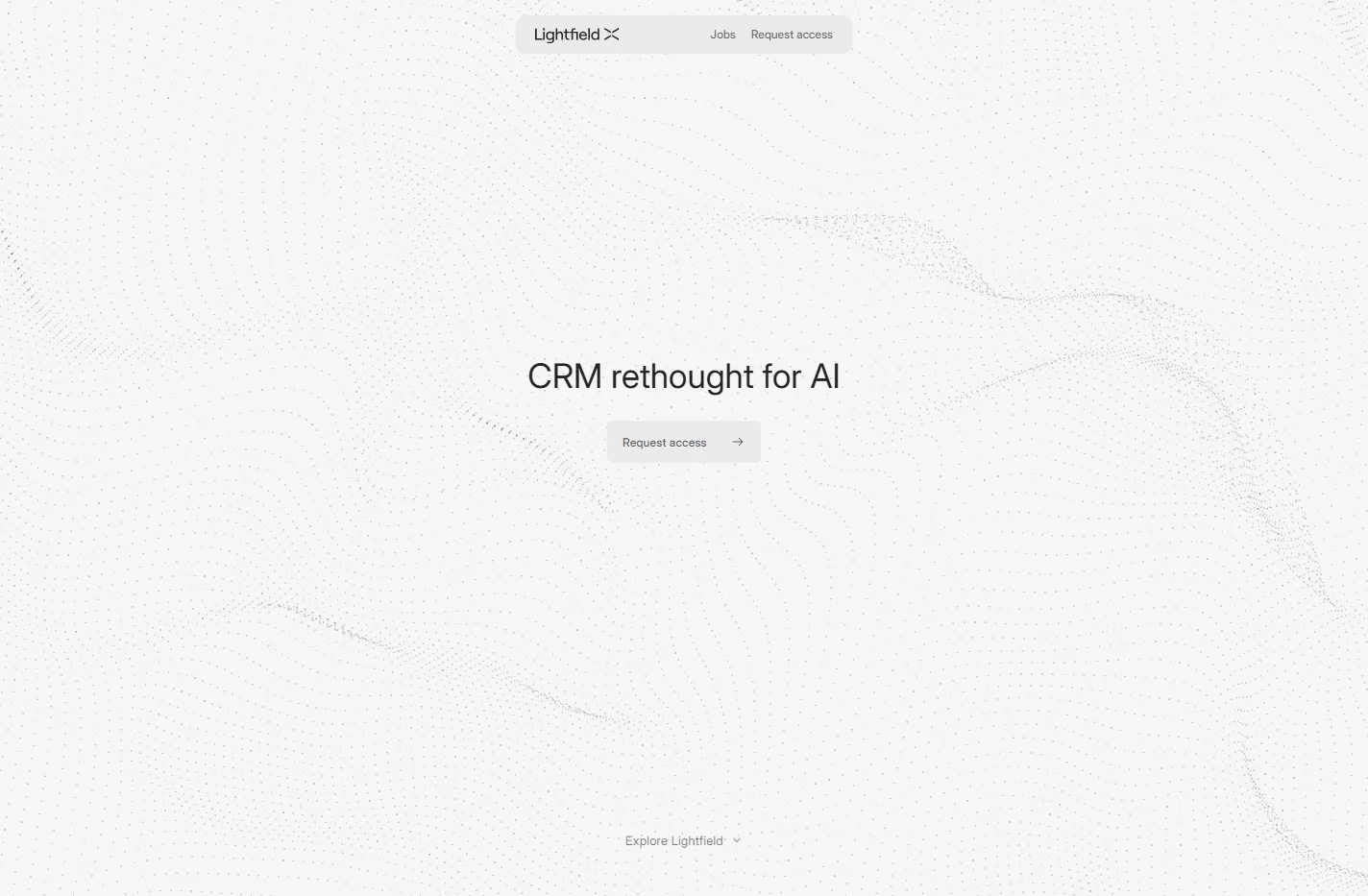 Lightfield - A new kind of CRM