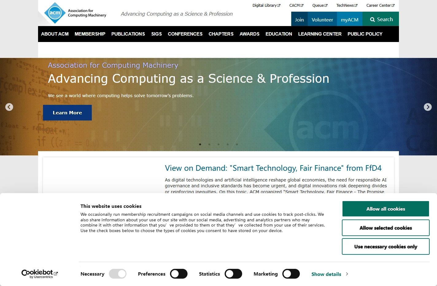 Association for Computing Machinery