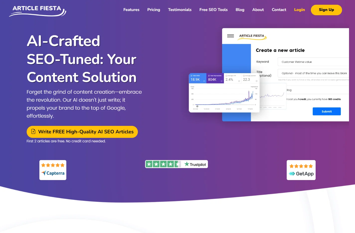 Article Fiesta - AI SEO Content Article Writer- Article Fies