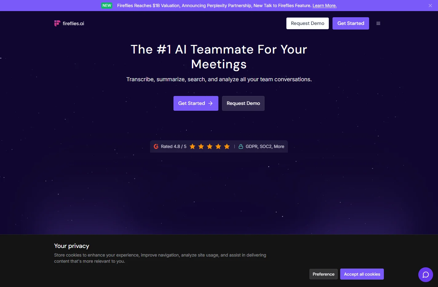Fireflies.ai | AI notetaker to transcribe, summarize, analyz