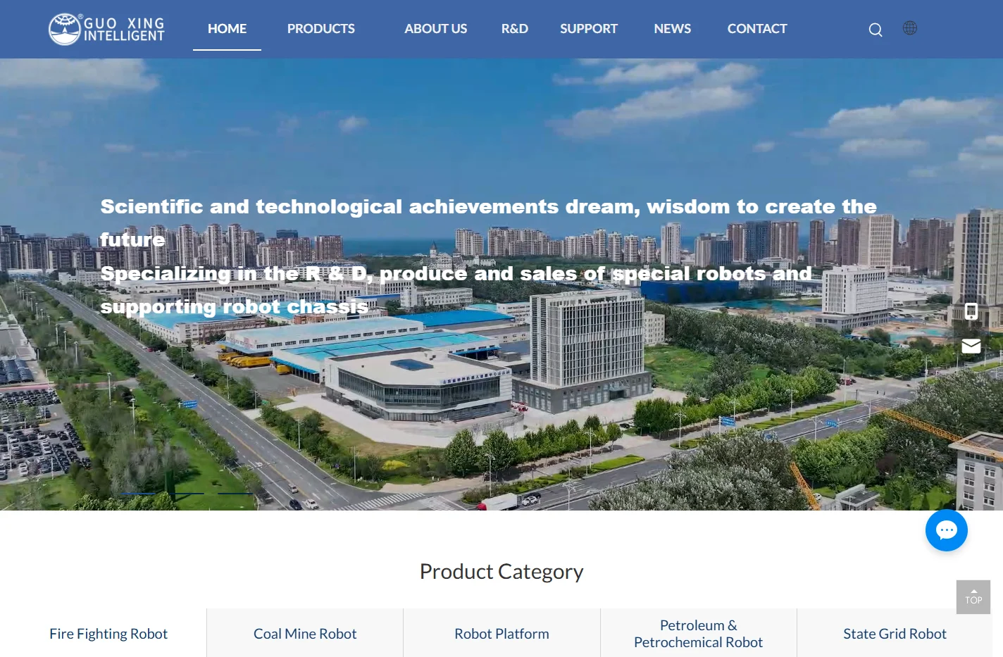 Robot Chassis, Robot Chassis Manufacturer - Guoxing