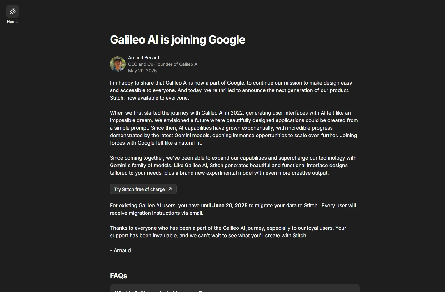 Galileo AI