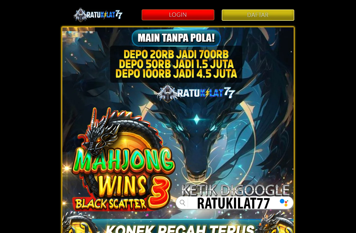 RATUKILAT77 | Best Website For Online Games - Play However Y