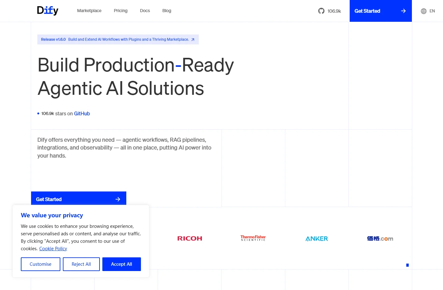 Dify: Leading Agentic AI Development Platform
