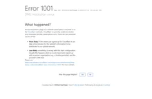 DNS resolution error | www.qshuo.com | Cloudflare