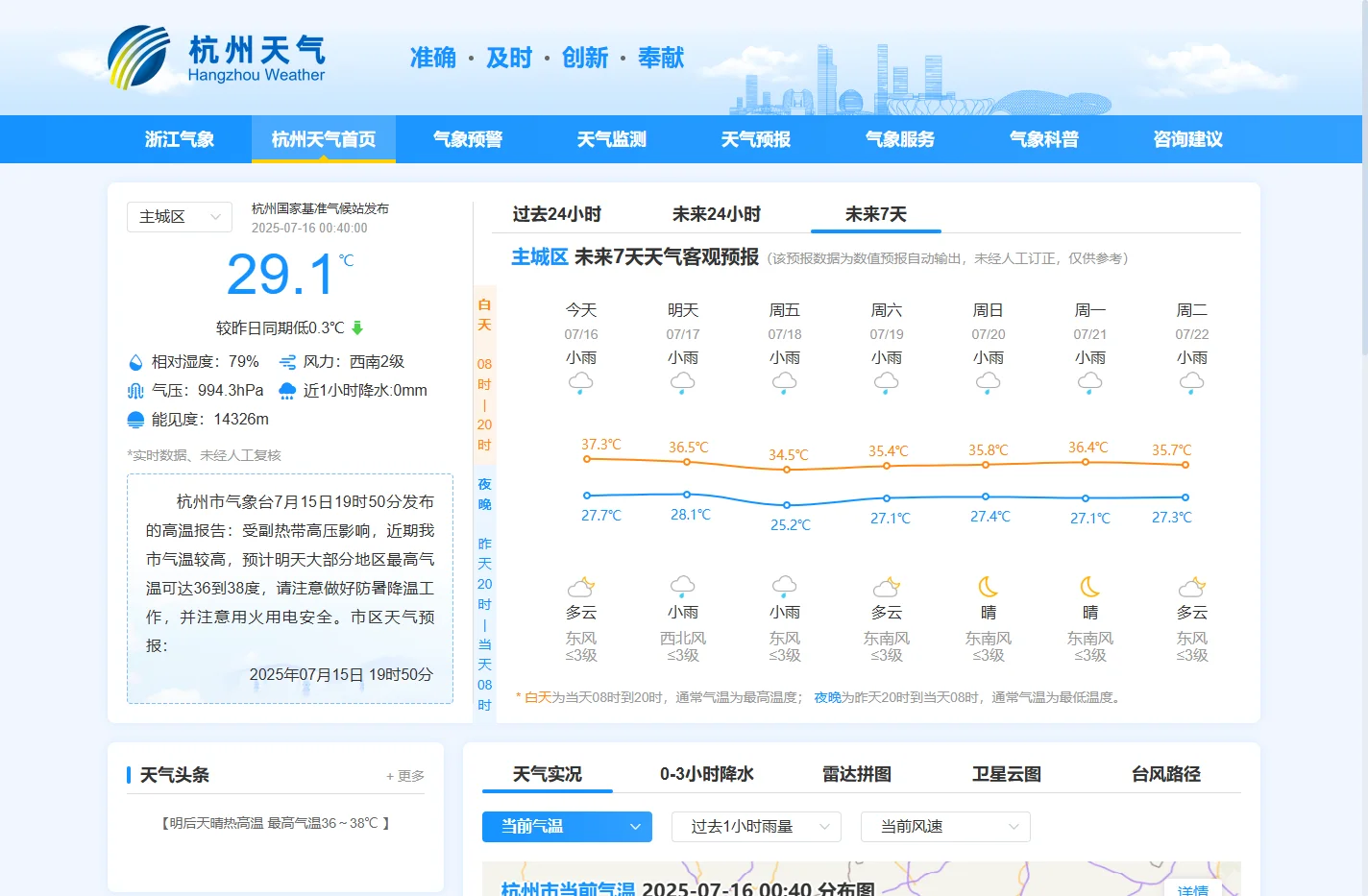 杭州气象