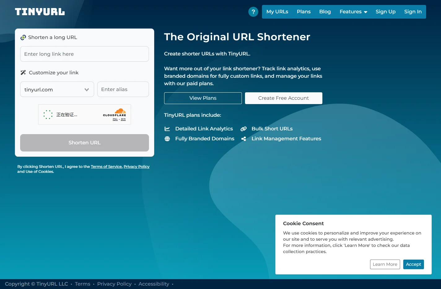 URL Shortener, Branded Short Links & Analytics | TinyURL