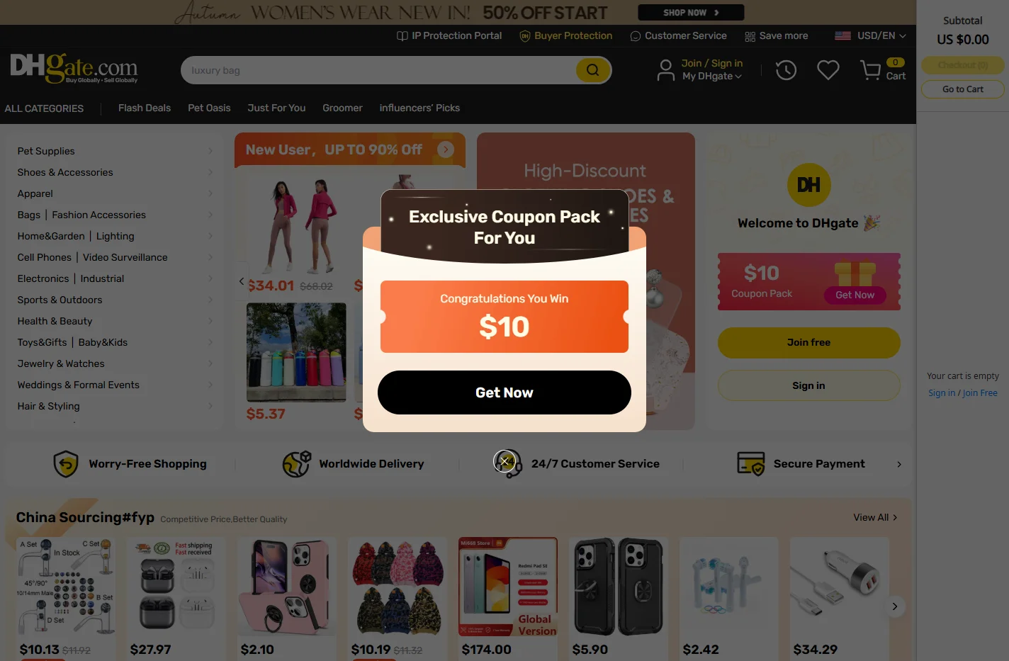 DHgate - Buy China Wholesale Products Online Shopping from C