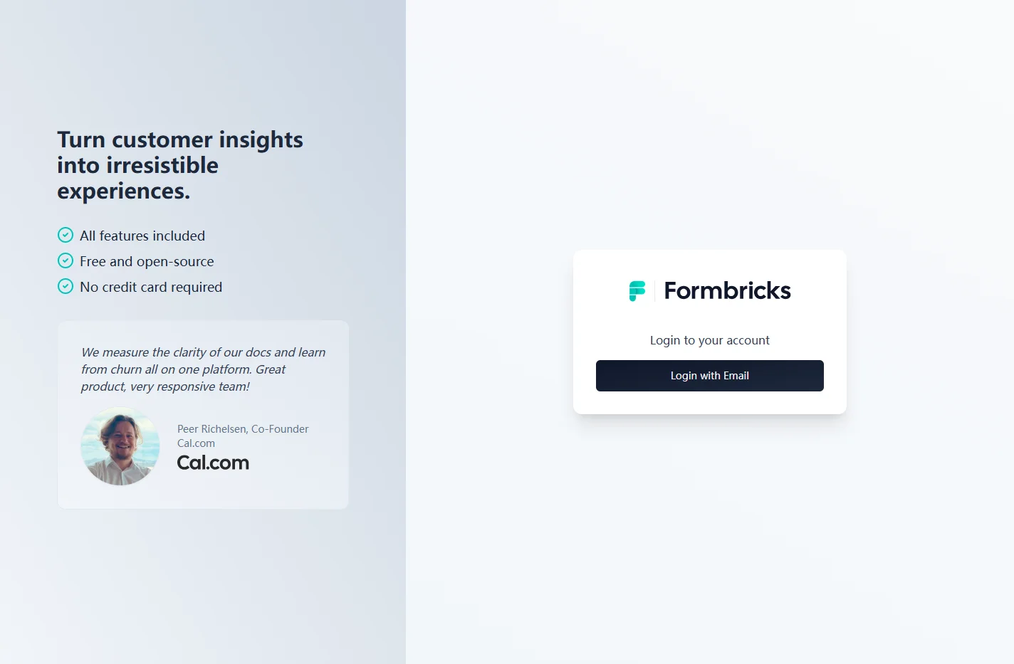 Login | Formbricks