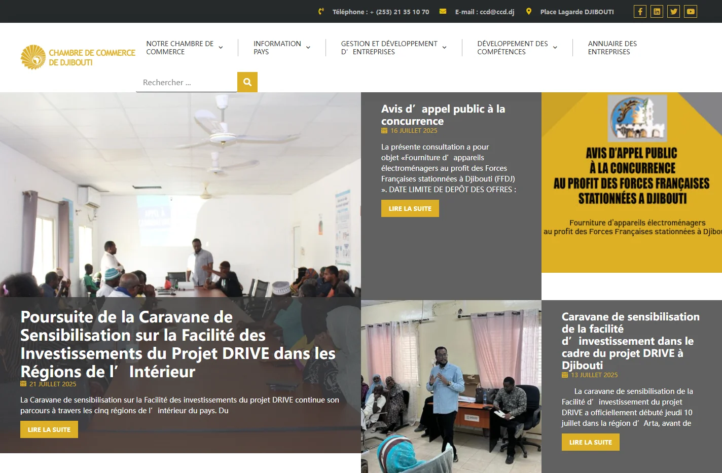 Accueil - Chambre de Commerce de Djibouti
