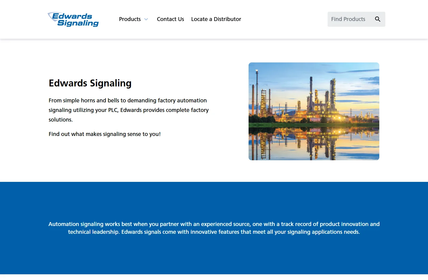 Product Innovation & Technical Leadership | Edwards Signalin