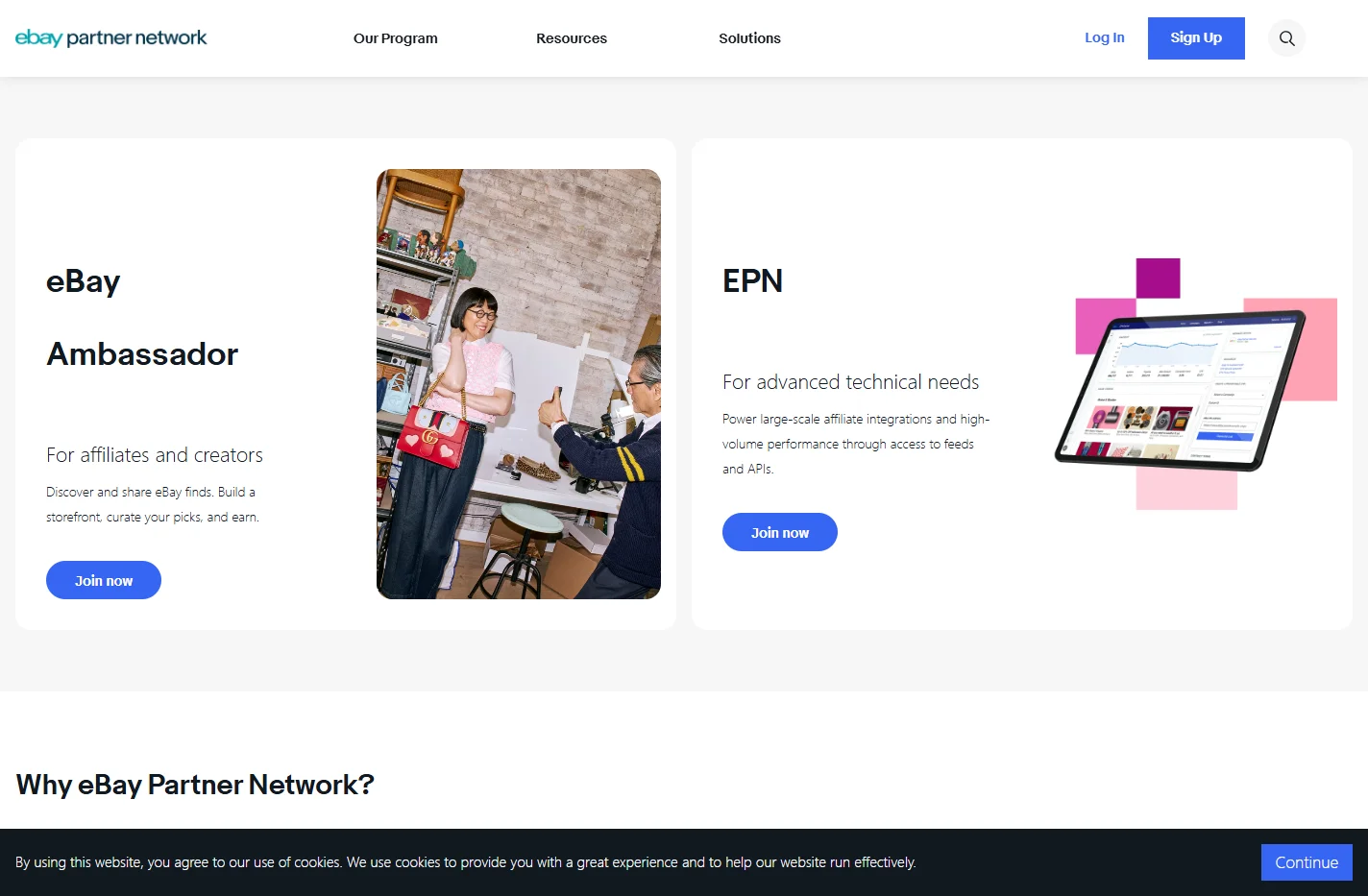 Homepage | eBay Partner Network