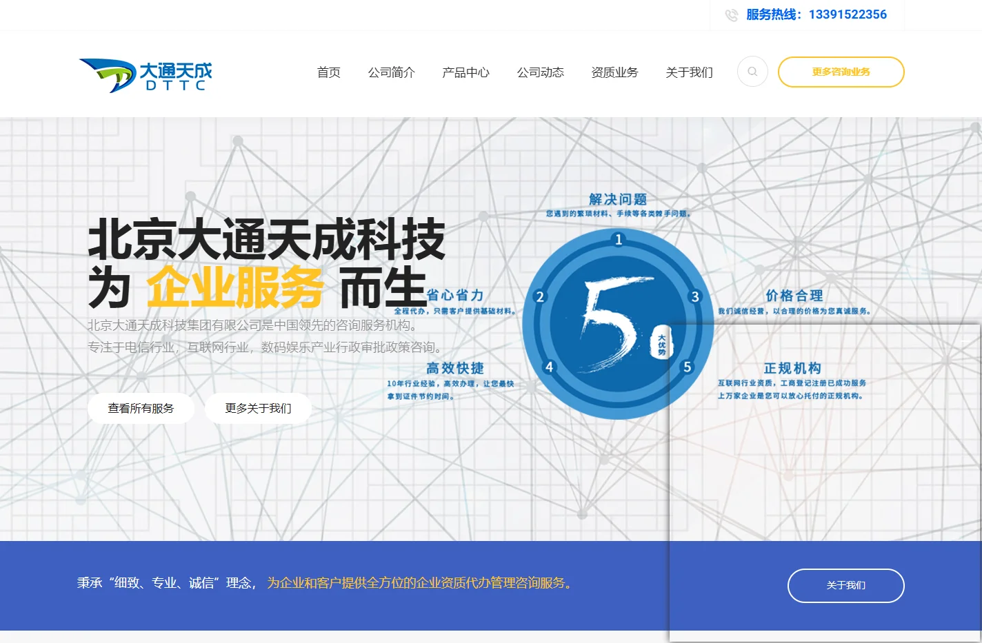 企业资质代办-代理全国工商注册公司_公司转让_增值电信业务许可证新办续期-大通天成科技[gw]