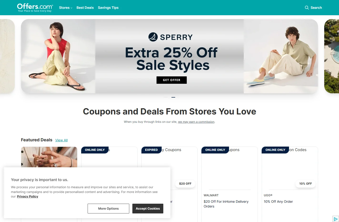 Offers.com: Today's Best Coupons, Promo Codes & Deals