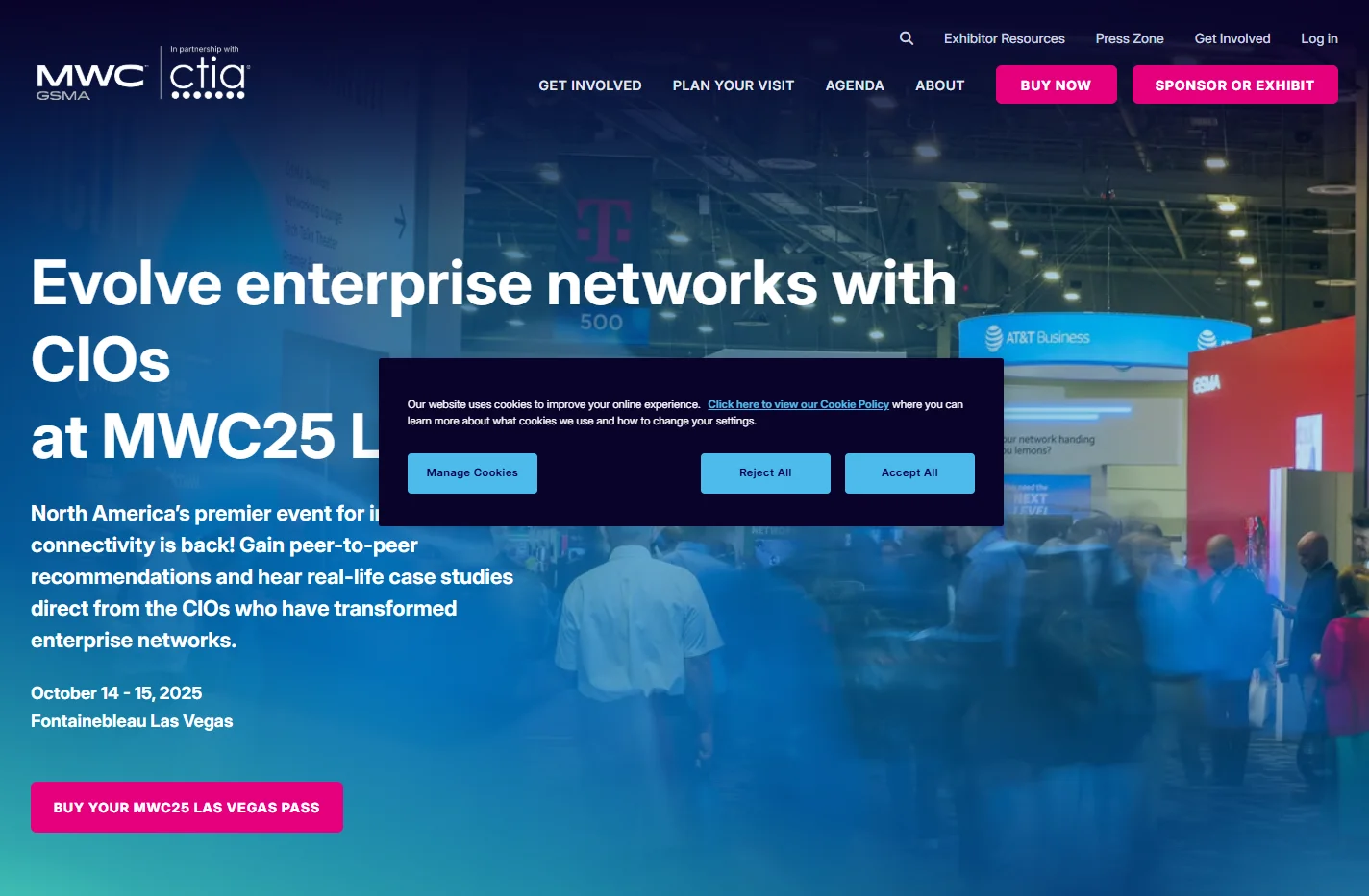 MWC Las Vegas 2025 | North America's Premier Enterprise 5G &