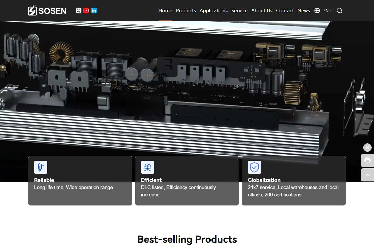 Shenzhen SOSEN Electronics Co.,Ltd.-SOSEN LED DRIVER