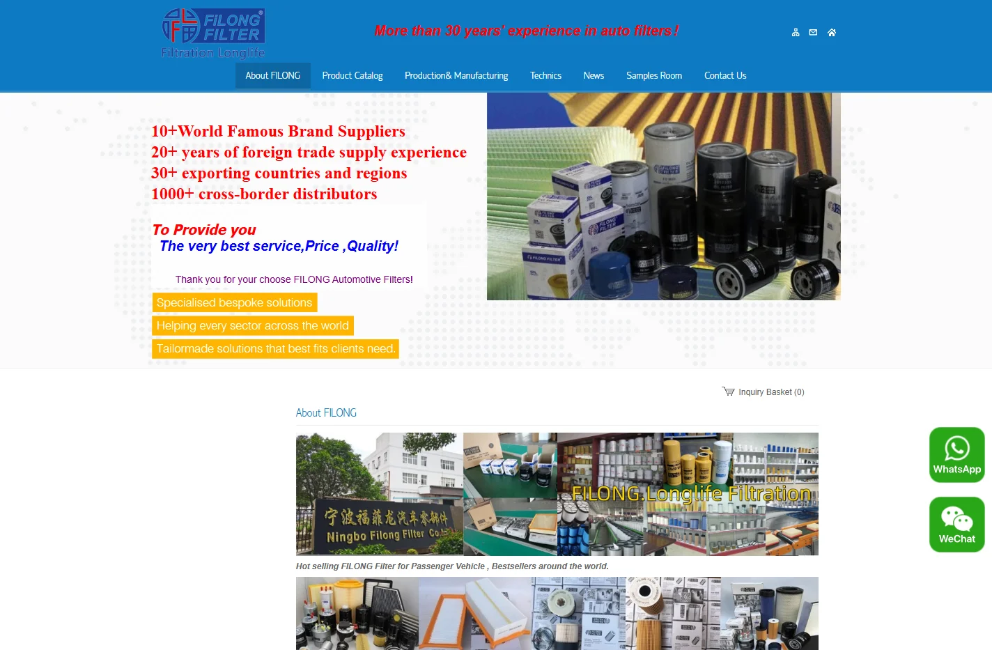 Air Filter factory in china,Fuel Filter Manufactory in china