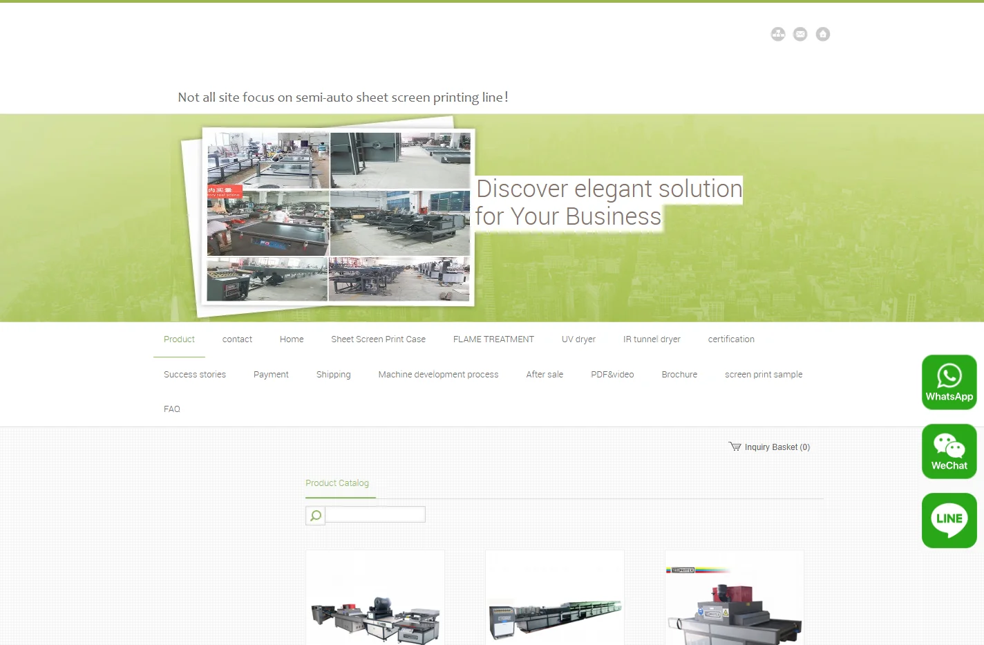 screen printer+tunnel IR dryer+uv curing machines manufactur