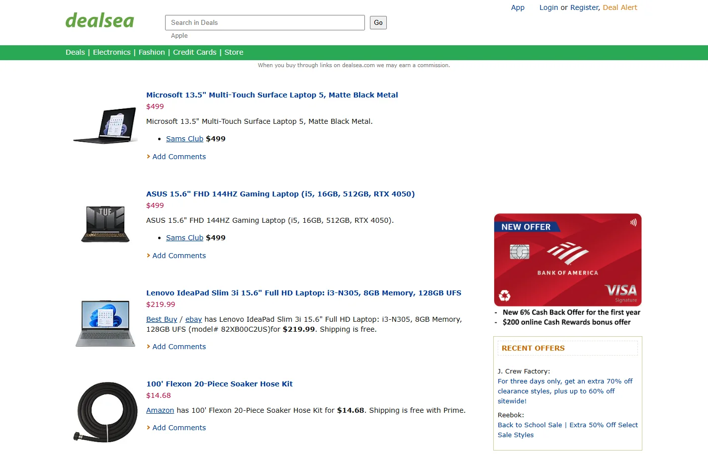 Dealsea.com: Best Deals