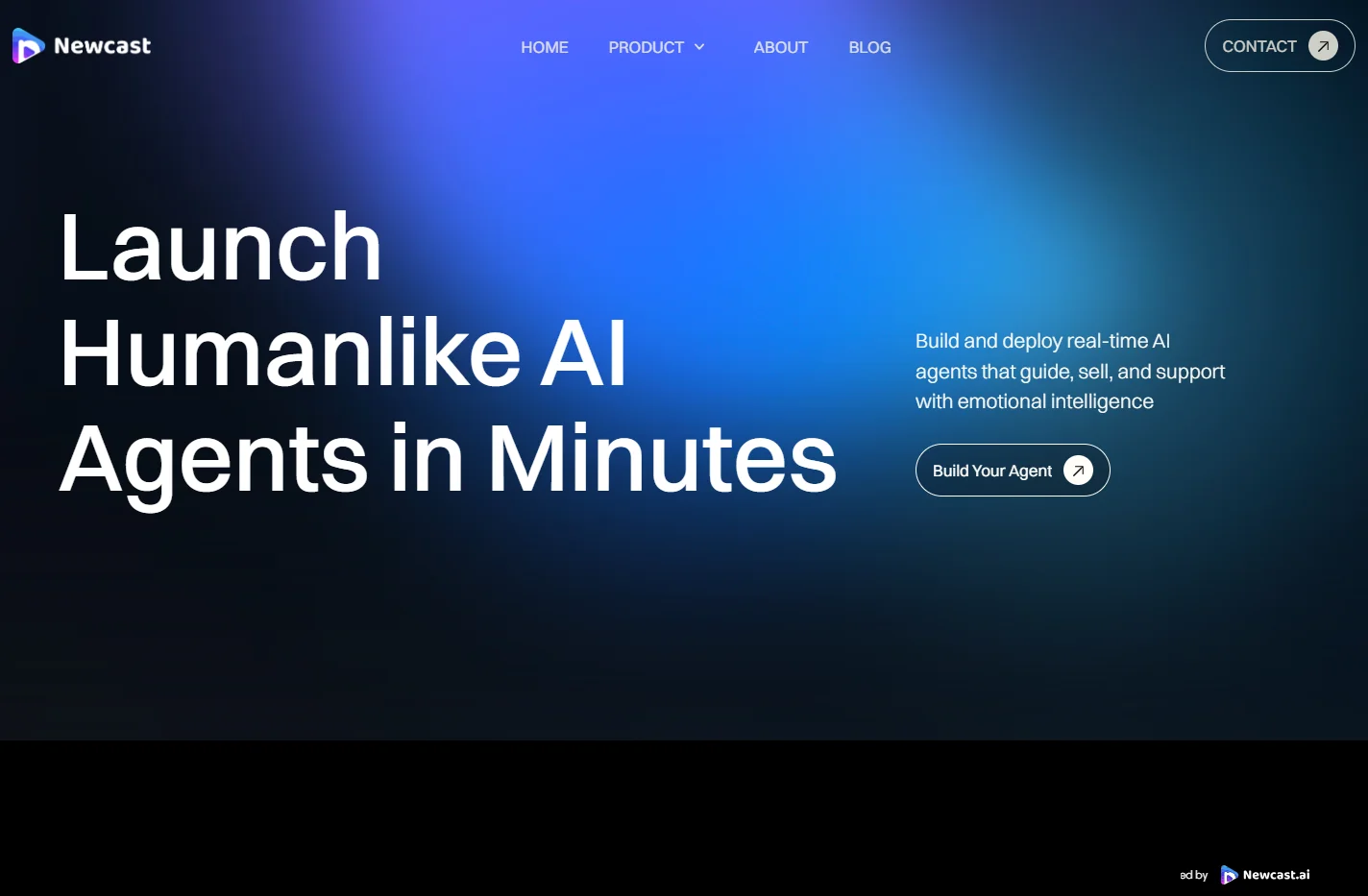 Newcast AI – Real-Time Voice & Video Agents for Your Website