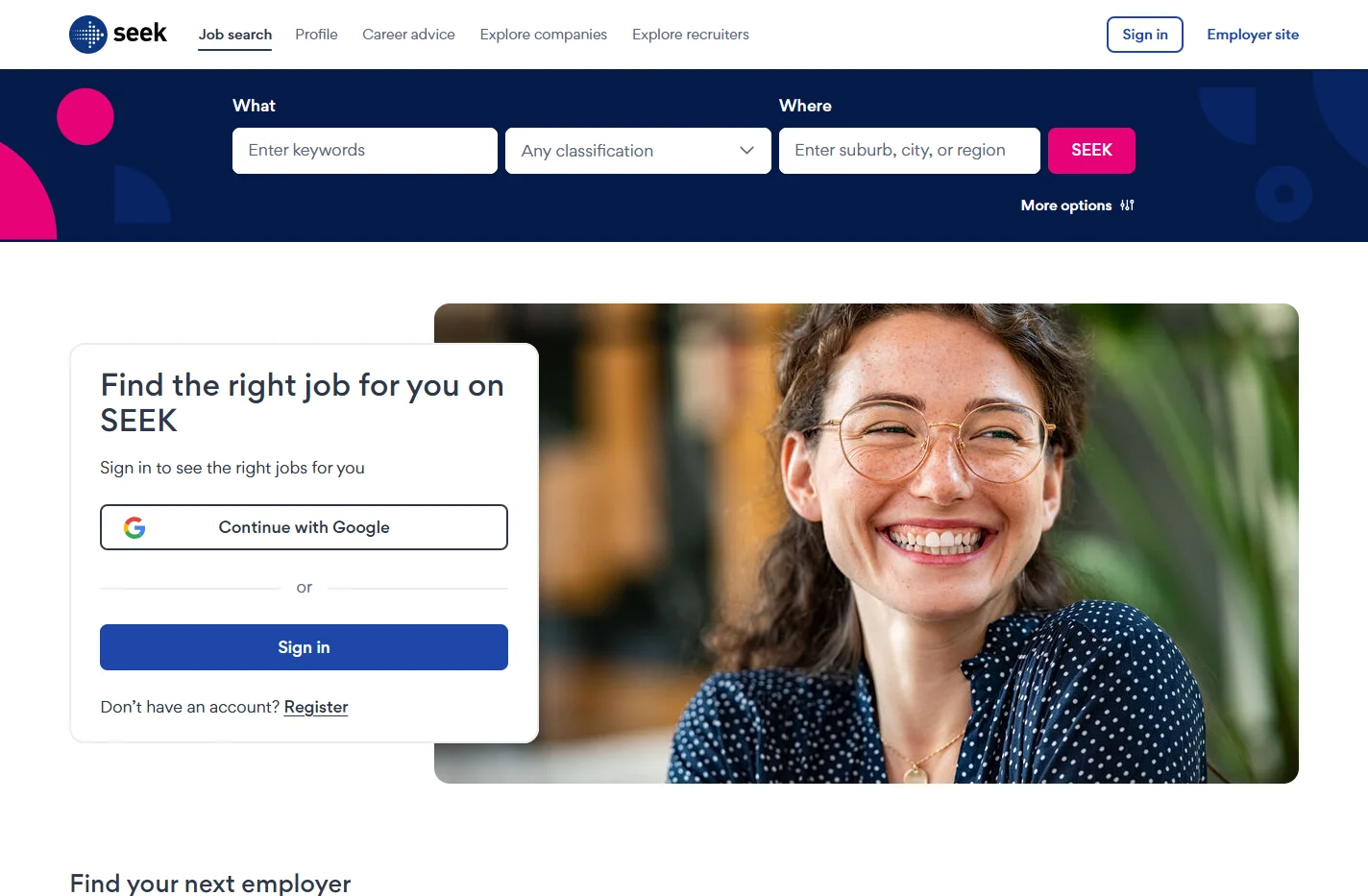 SEEK - Australia's no. 1 jobs, employment, career and recrui