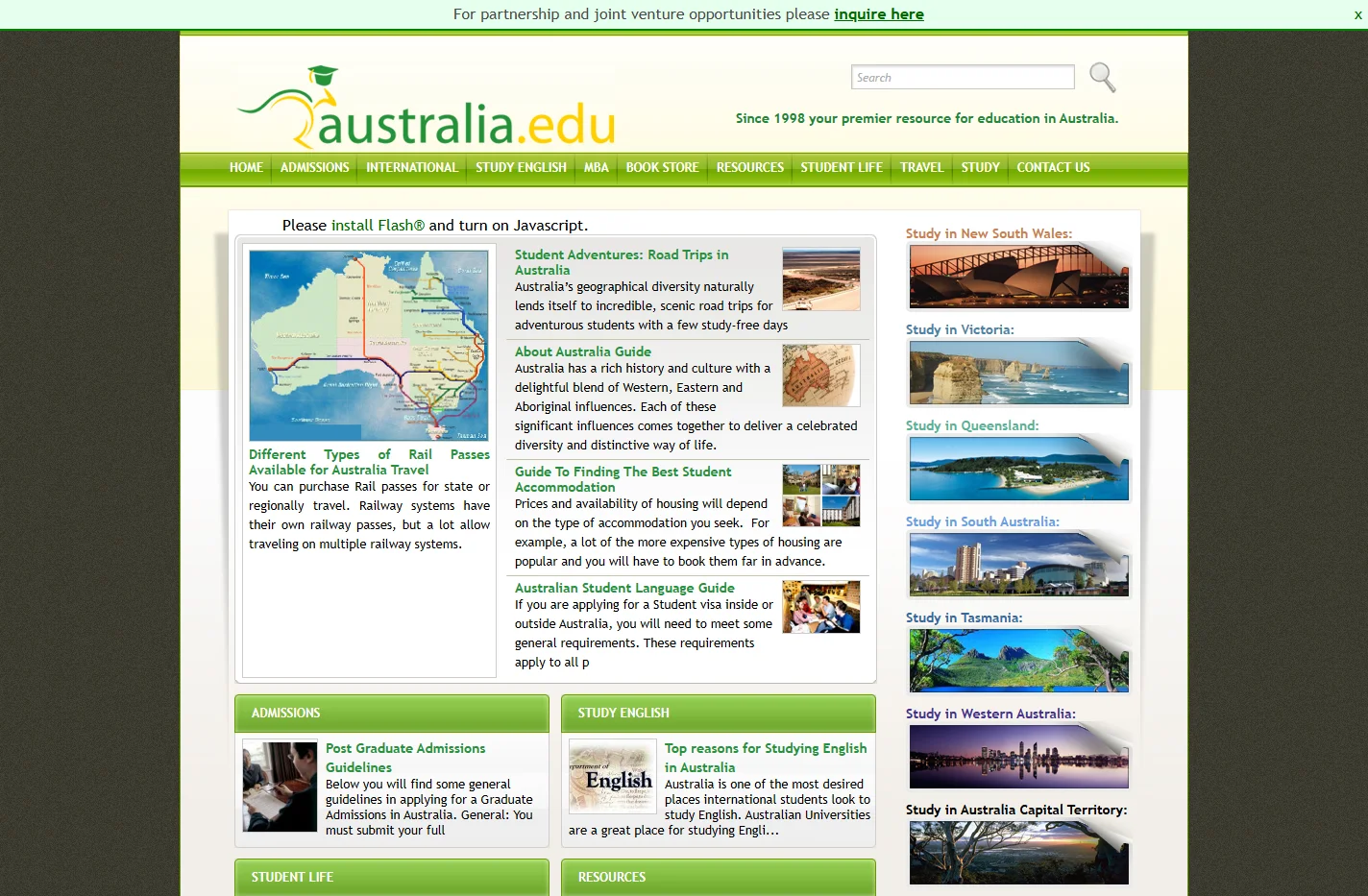 Education in Australia - College, University, TAFE - interna
