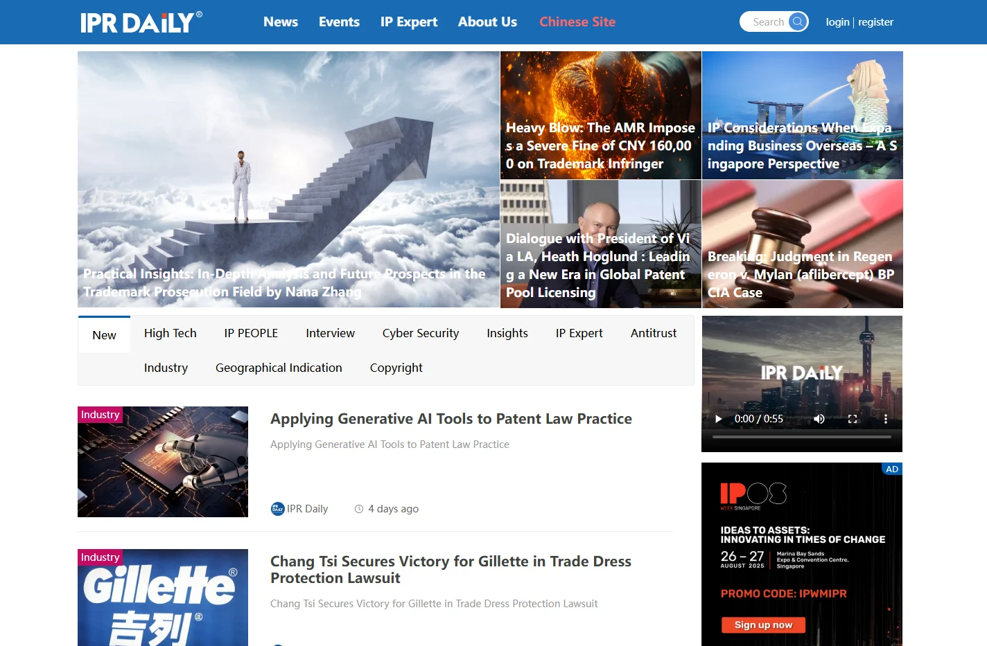 IPRdaily -  Intellectual Property Media with Global Influenc