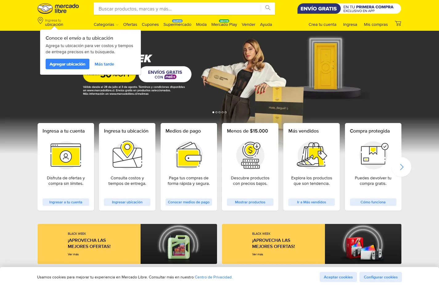 Mercado Libre Chile - Envíos Gratis en el día