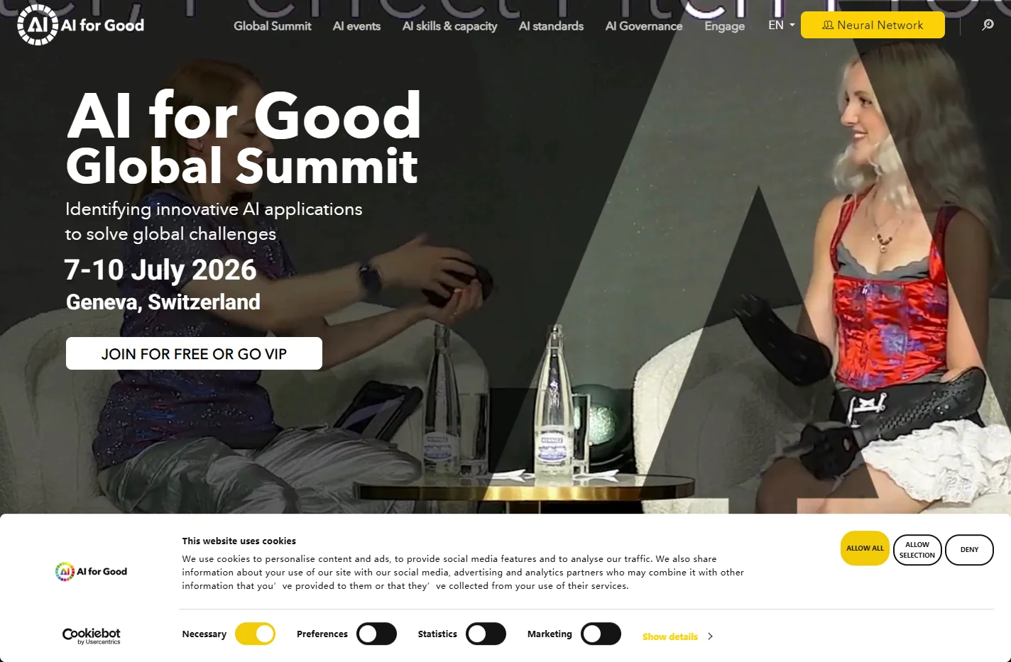 AI for Good - Identifying innovative AI applications to solv