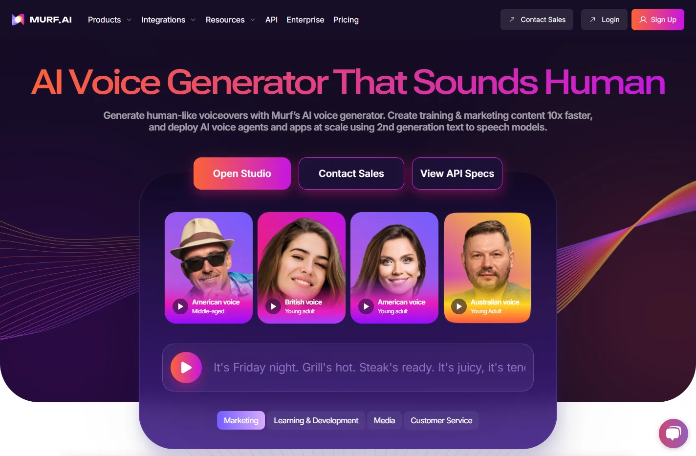 Free AI Voice Generator & Text to Speech Software | Murf AI