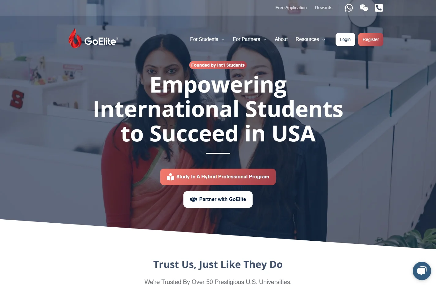 GoElite: Empowering International Students to Succeed in USA